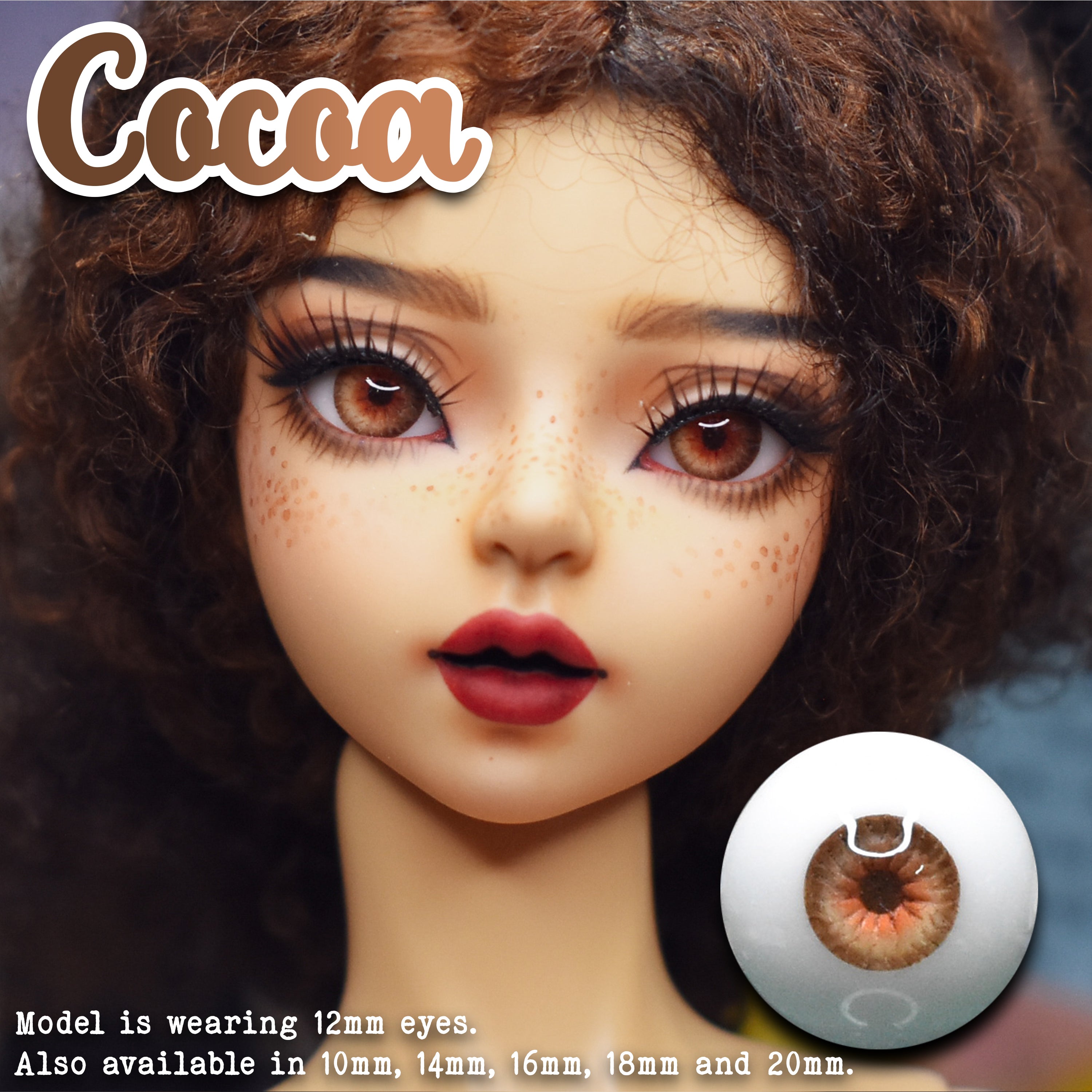 Cocoa BJD Eyes