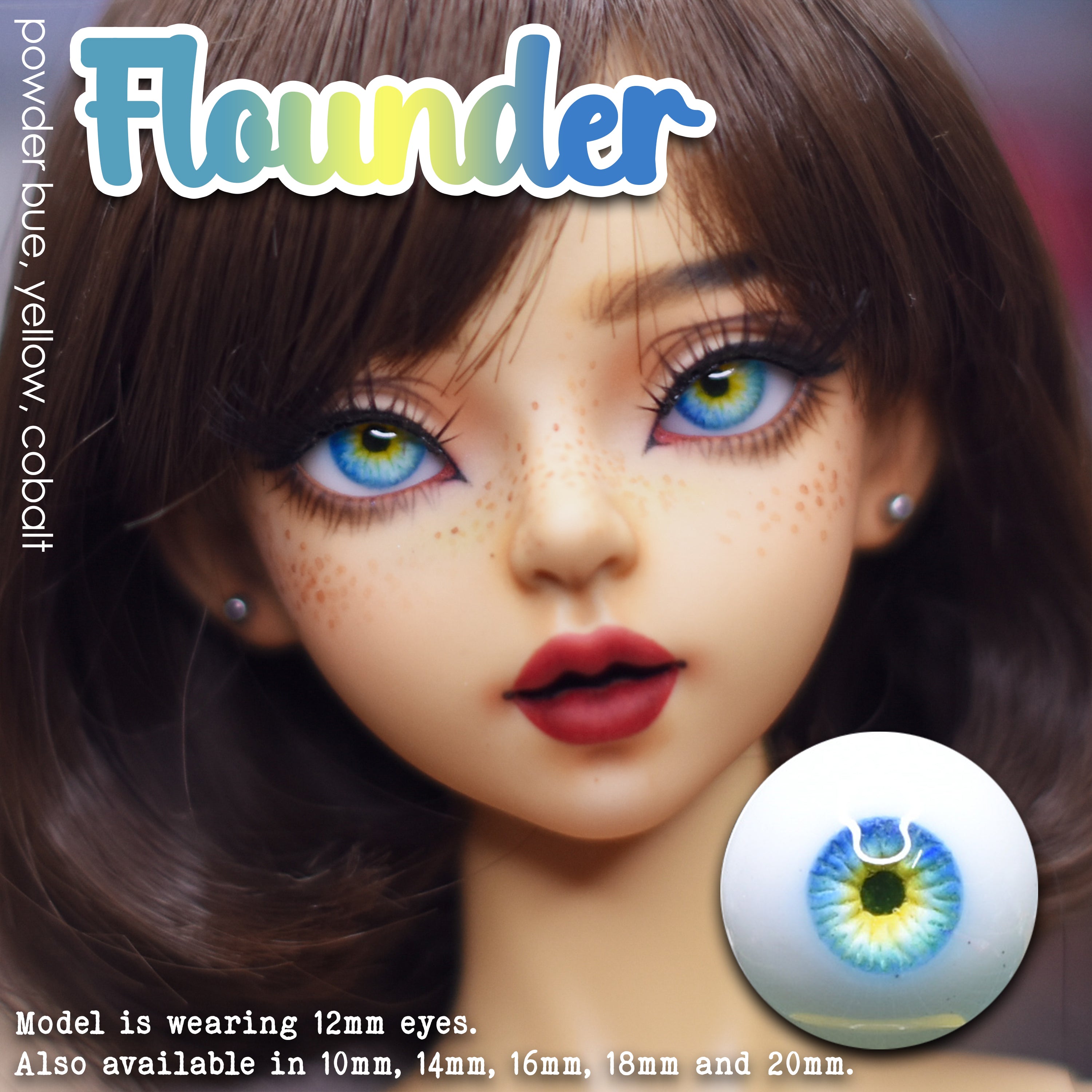 Flounder BJD Eyes